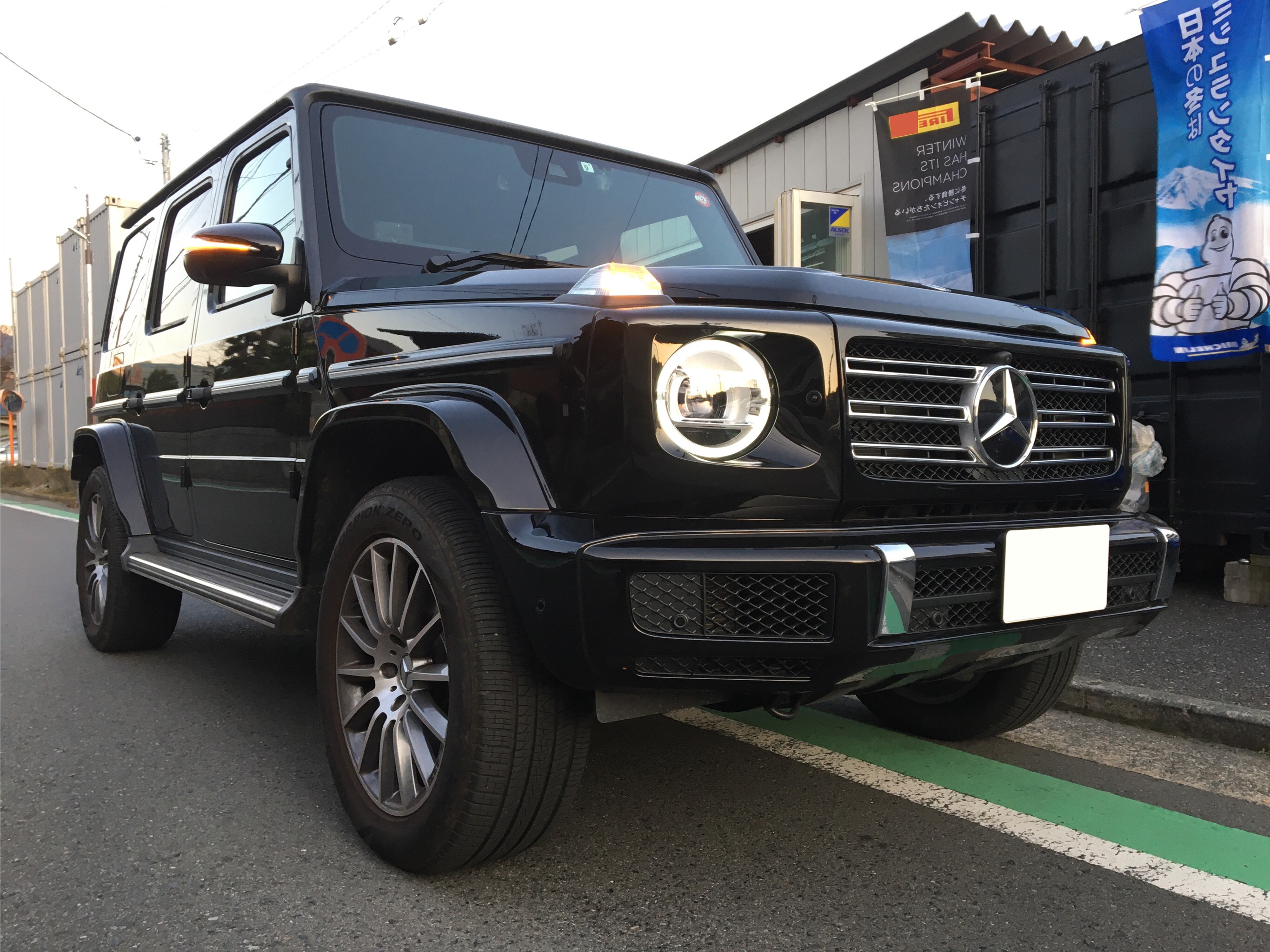 現行 Ｇ６３ スタッドレスタイヤ　セット　２０インチ